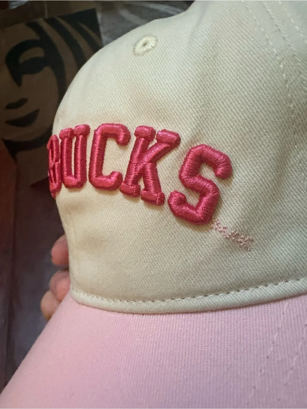 Starbucks Core Hat Pink Drink